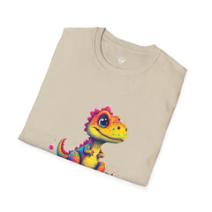 Cute Dinosaur T-Shirt, Fun Graphic Tee, Kids Birthday Gift, Dino Lover Apparel, Unisex Casual Wear