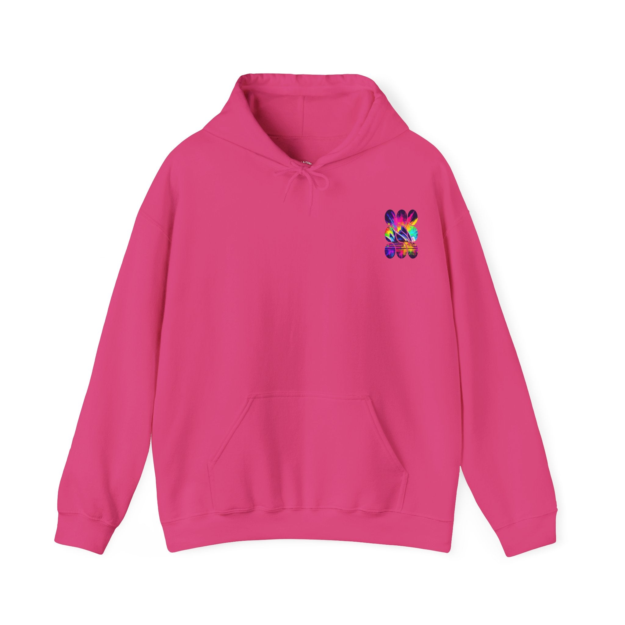 Colorful Abstract Hoodie with Eye-Catching Design, Perfect for Casual Wear, Art Lovers, Gift for Friends, Cozy Layering