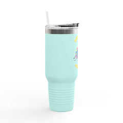 Colorful Messy Bug Insulated Travel Mug - 40oz