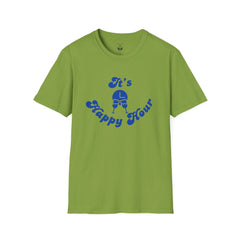 Unisex Happy Hour T-Shirt, Perfect for Parties, Casual Outings, Gifts, and Celebrations