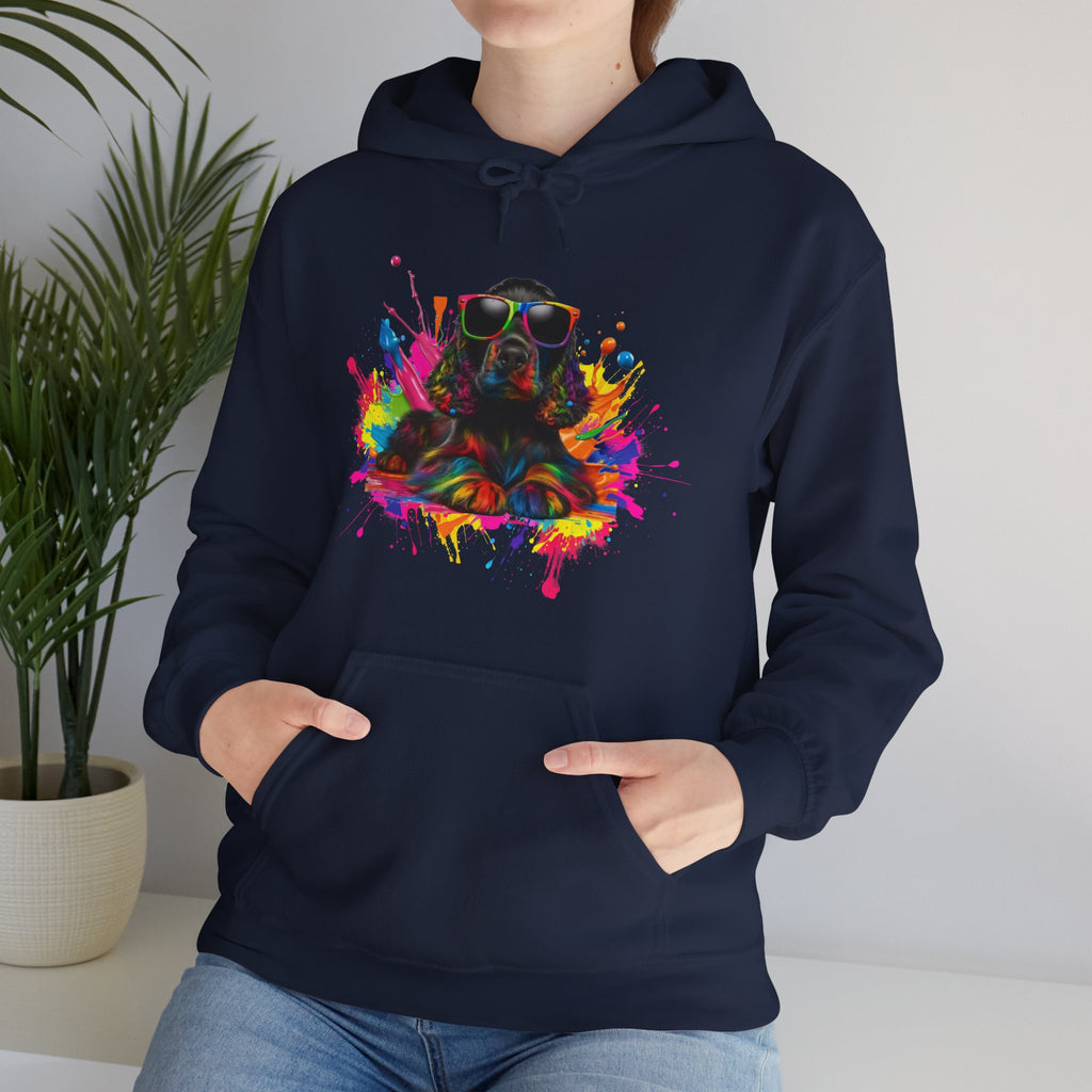 Colorful Artistic Sweatshirt, Unisex Hoodie, Vibrant Design Hoodie, Cozy Pullover, Perfect Gift for Art Lovers