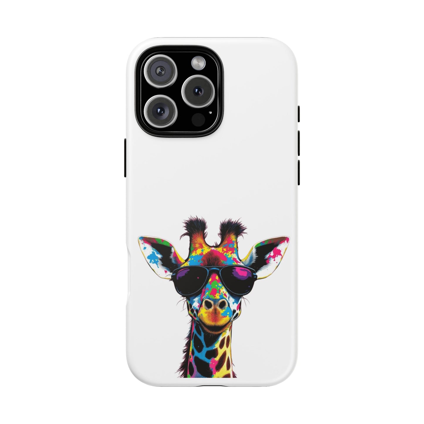 Colorful Giraffe Phone Case - Tough Cases for Animal Lovers