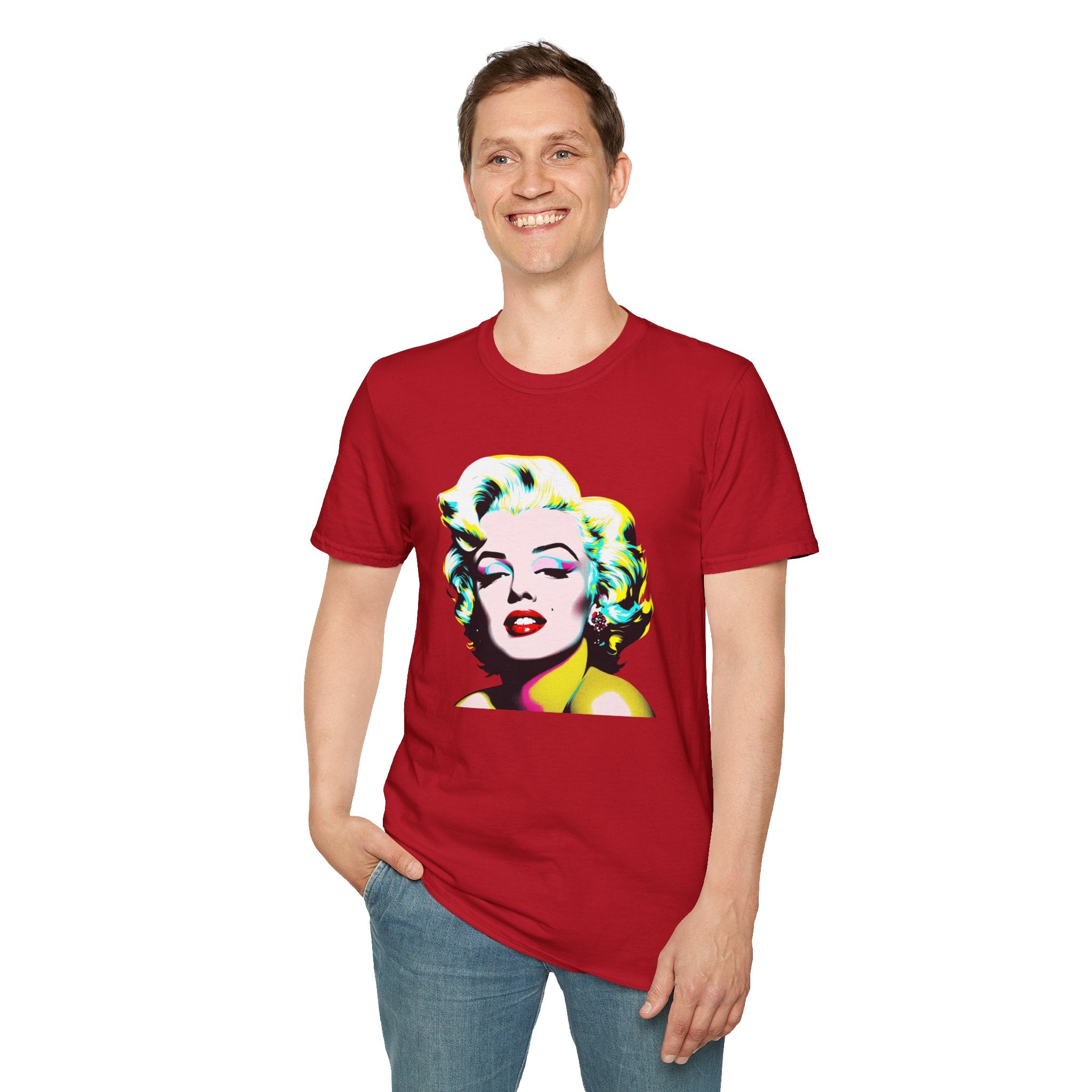 Film Idol Pop Art T-Shirt, Vintage Style Shirt, Fashion Tees, Gift for Her, Retro Graphic Tee, Casual Wear
