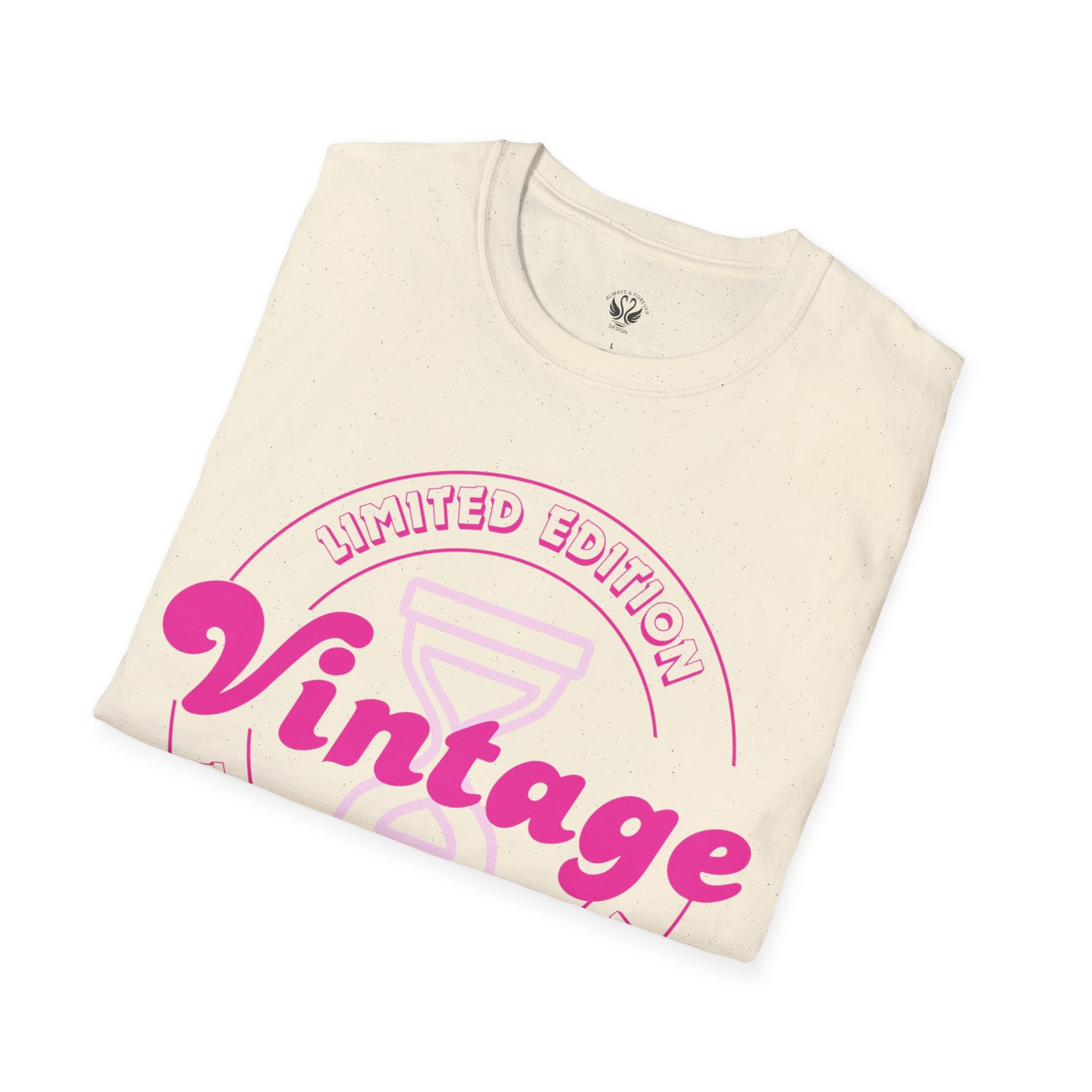 Vintage Inspired Unisex Softstyle T-Shirt - Perfect for Retro Lovers, Casual Outings, Birthdays, Anniversaries, Gift Ideas