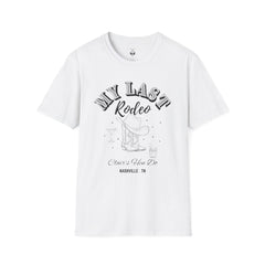 My Last Rodeo T-Shirt, Unisex Softstyle Tee, Cowboy Lover Gift, Western Apparel, Festival Outfit, Casual Wear, Rodeo Enthusiast