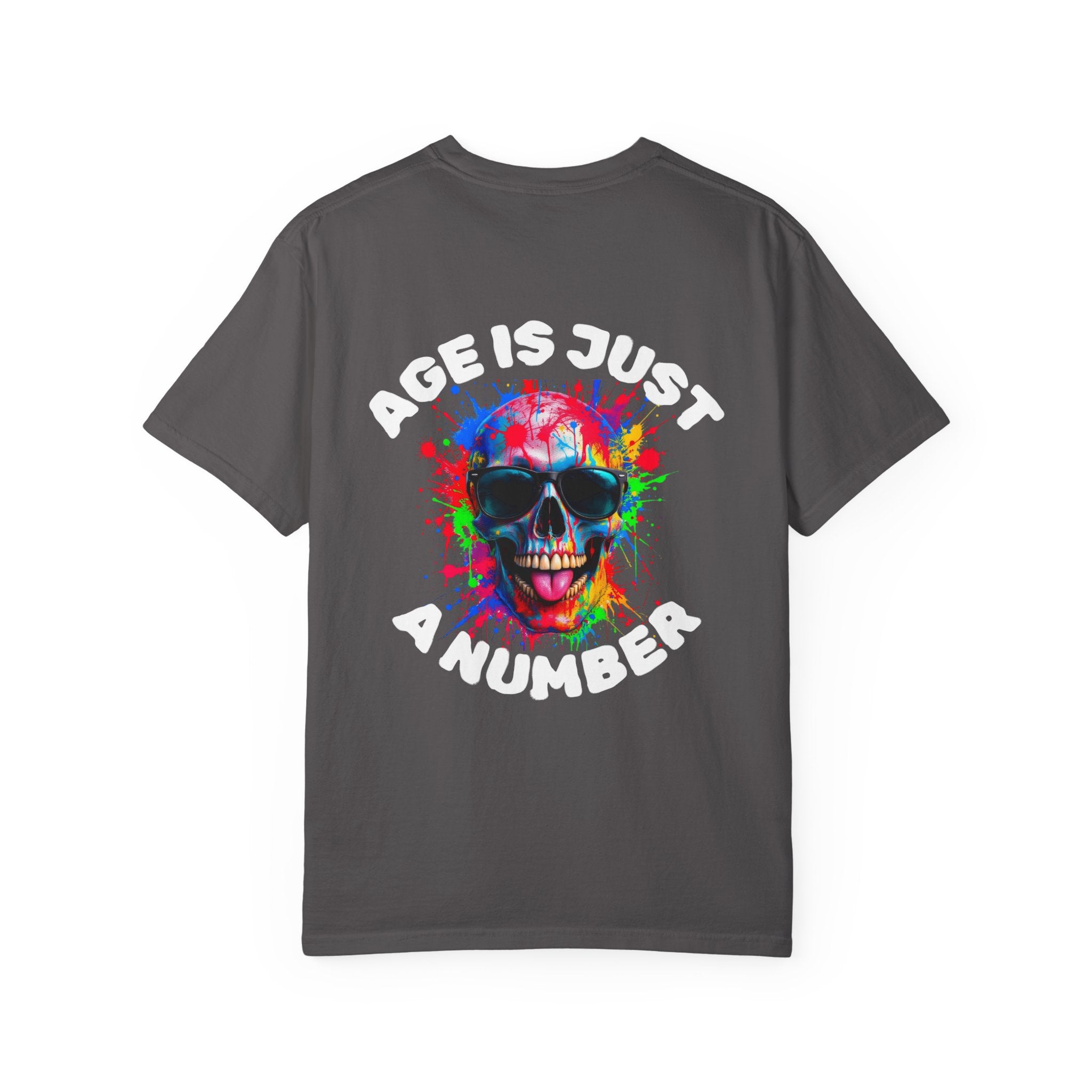 Age is just a Number Graphic T-Shirt, Unisex Vintage Tee, Perfect for Festivals, Beach Days, and Casual Wear, Gift for Sun Lovers