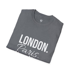 City Life Unisex T-Shirt - London, Paris, New York Deal Graphic Tee, Travel Fashion, Urban Style, Gift for Wanderlust, Streetwear