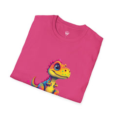 Cute Dinosaur T-Shirt, Fun Graphic Tee, Kids Birthday Gift, Dino Lover Apparel, Unisex Casual Wear