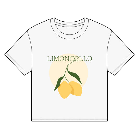 Women's Organic Boxy T-Shirt - Lemoncello Design, Eco-Friendly Casual Wear