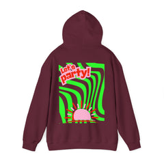 Colorful Party-Themed Hooded Sweatshirt – Perfect for Celebrations, Casual Wear, Gifts, Festivals, Unisex Style
