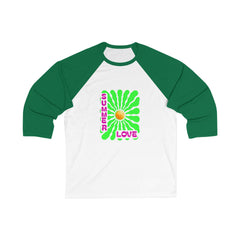 Unisex Summer Love Baseball Tee, Fun Graphic Tee, Casual Wear, Perfect for Summer Festivals, Gift for Beach Lovers