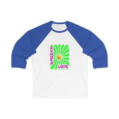 Unisex Summer Love Baseball Tee, Fun Graphic Tee, Casual Wear, Perfect for Summer Festivals, Gift for Beach Lovers