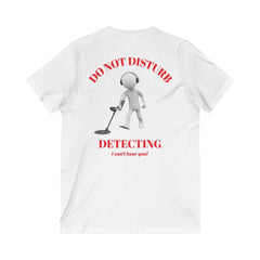 Do Not Disturb Metal Detecting Tee, Treasure Hunter Shirt, Beachcomber Gift, Outdoor Adventure Wear, Unique Fun Gift for Geocaching