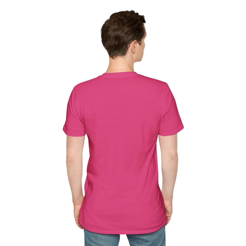 Let's Party Unisex Softstyle T-Shirt, Vibrant Summer Tee, Fun Graphic Shirt, Casual Wear, Birthday Gift, Festival Fashion