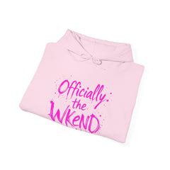 Officially the Wkend Hooded Sweatshirt, Unisex Weekend Sweatshirt, Cozy Hoodie for Relaxation, Ideal for Casual Outings, Perfect Gift [...]