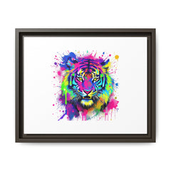 Vibrant Tiger Canvas Print - Framed Art for Bold Decor