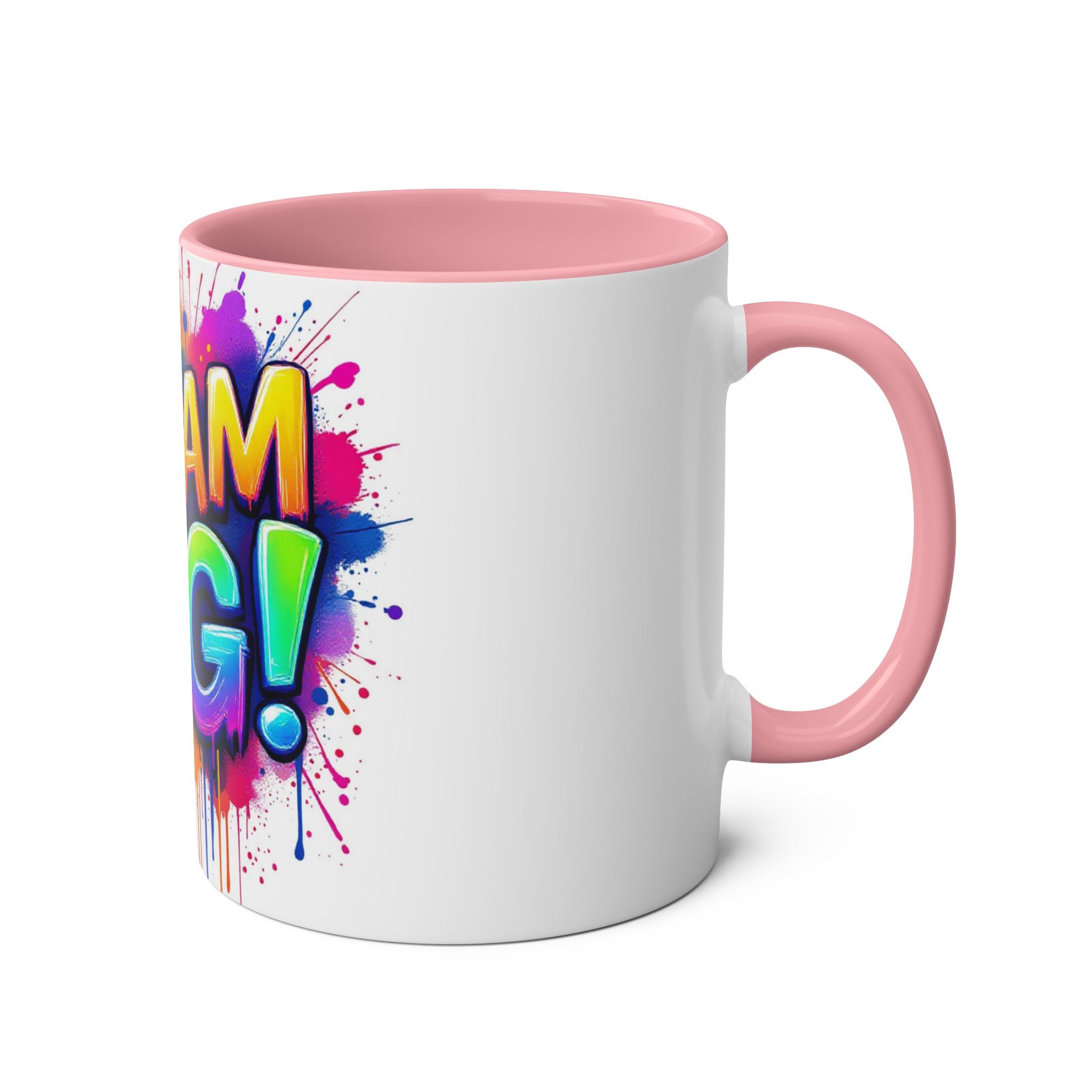 Dream Big Two-Tone Coffee Mug - 11oz Motivational Drinkware