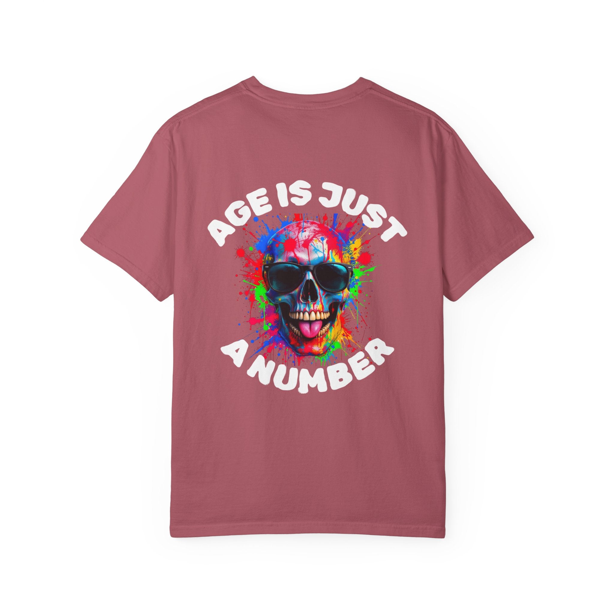 Age is just a Number Graphic T-Shirt, Unisex Vintage Tee, Perfect for Festivals, Beach Days, and Casual Wear, Gift for Sun Lovers