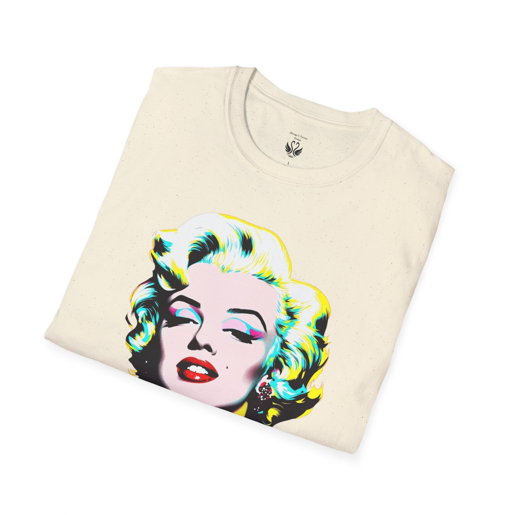 Pop Art Marilyn Monroe Unisex T-Shirt, Retro Tee, Vintage Style Shirt, Gift for Her, 90s Nostalgia Fashion