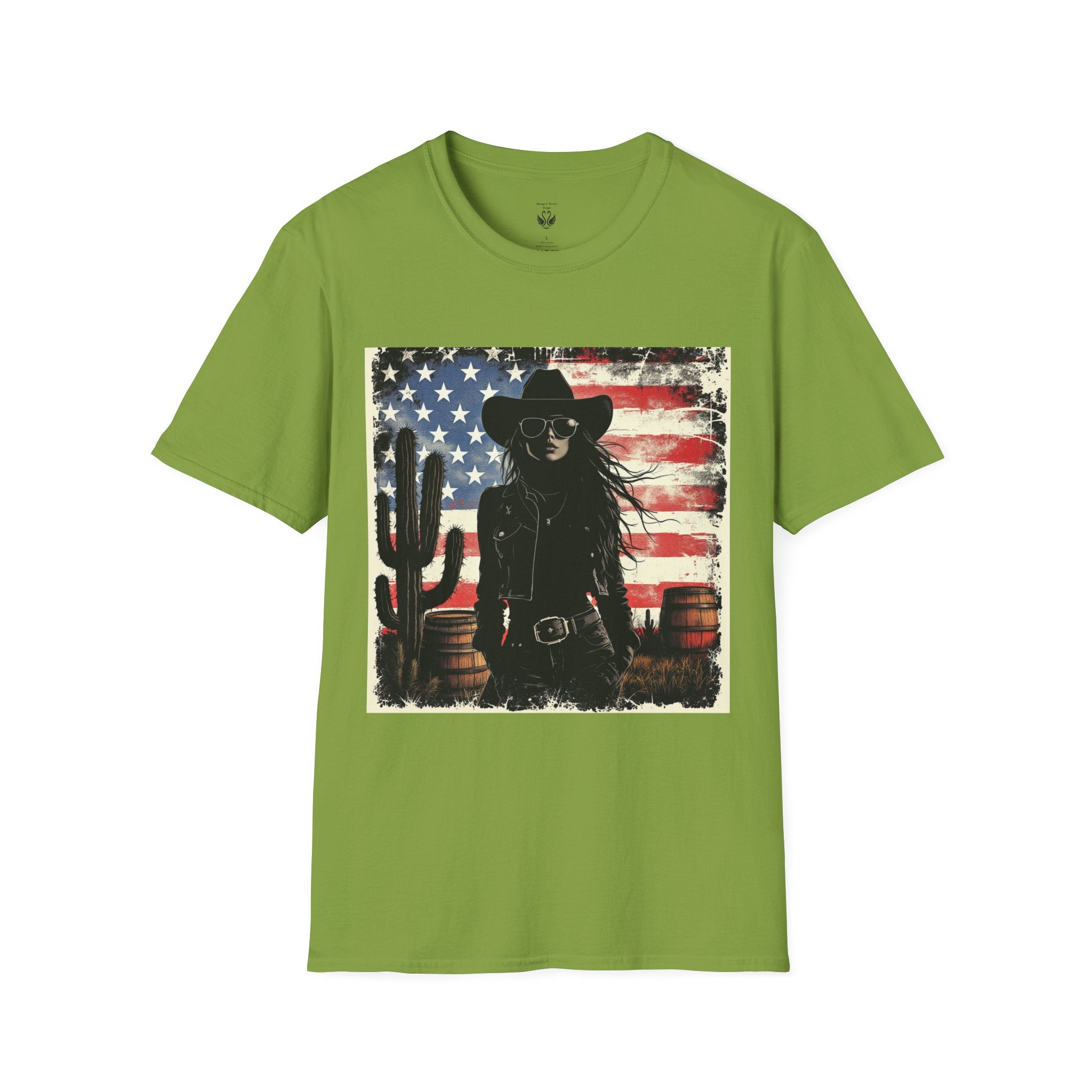 Stylish Western Graphic Tee, Cowboy T-Shirt, Americana Apparel, Unisex Casual Shirt, Summer Wardrobe Essential, Gift For Western Lovers