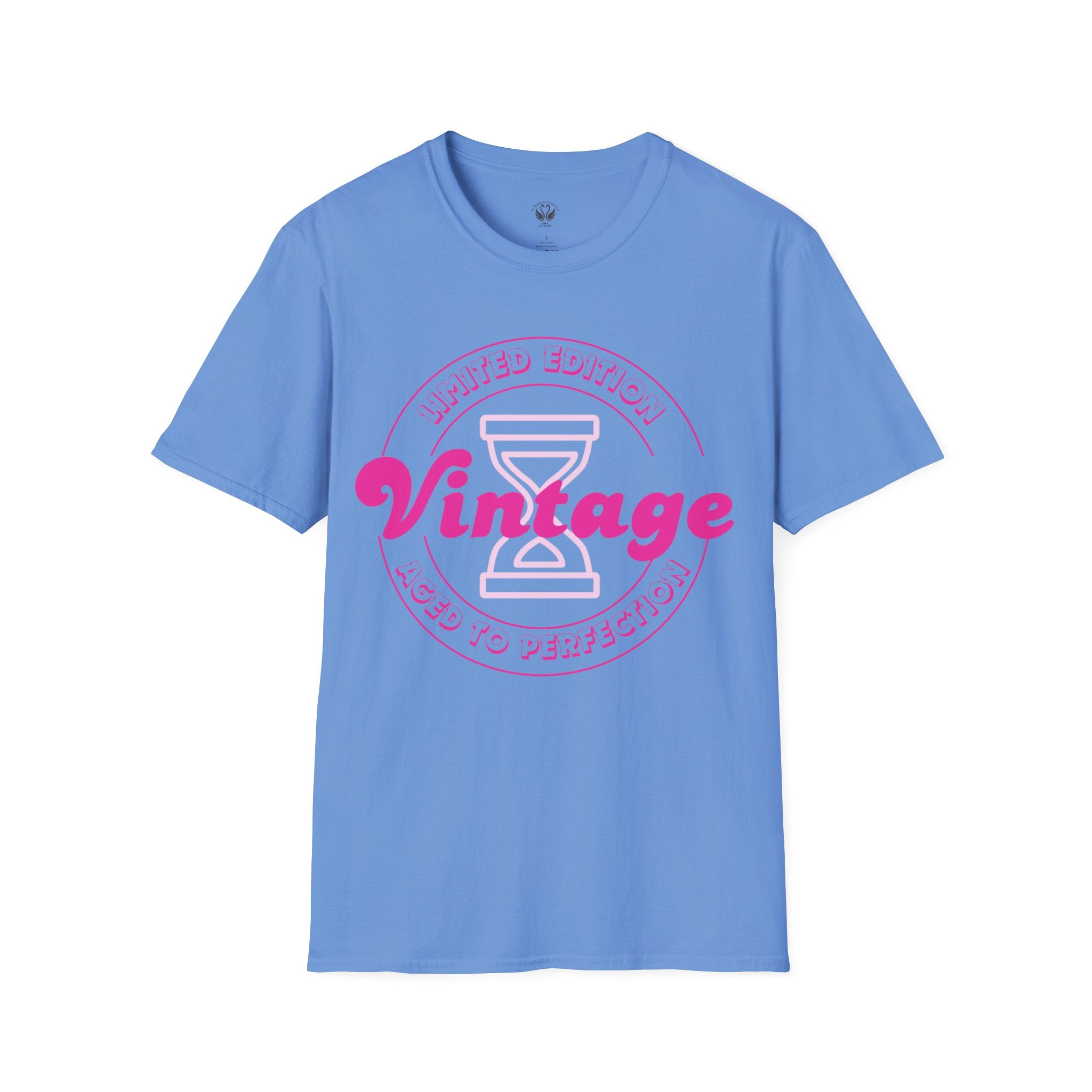 Vintage Inspired Unisex Softstyle T-Shirt - Perfect for Retro Lovers, Casual Outings, Birthdays, Anniversaries, Gift Ideas