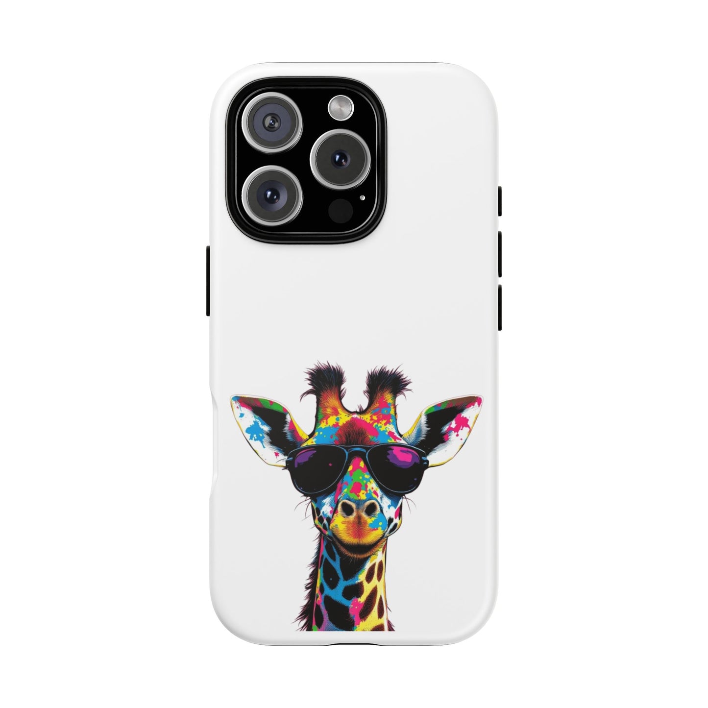 Colorful Giraffe Phone Case - Tough Cases for Animal Lovers
