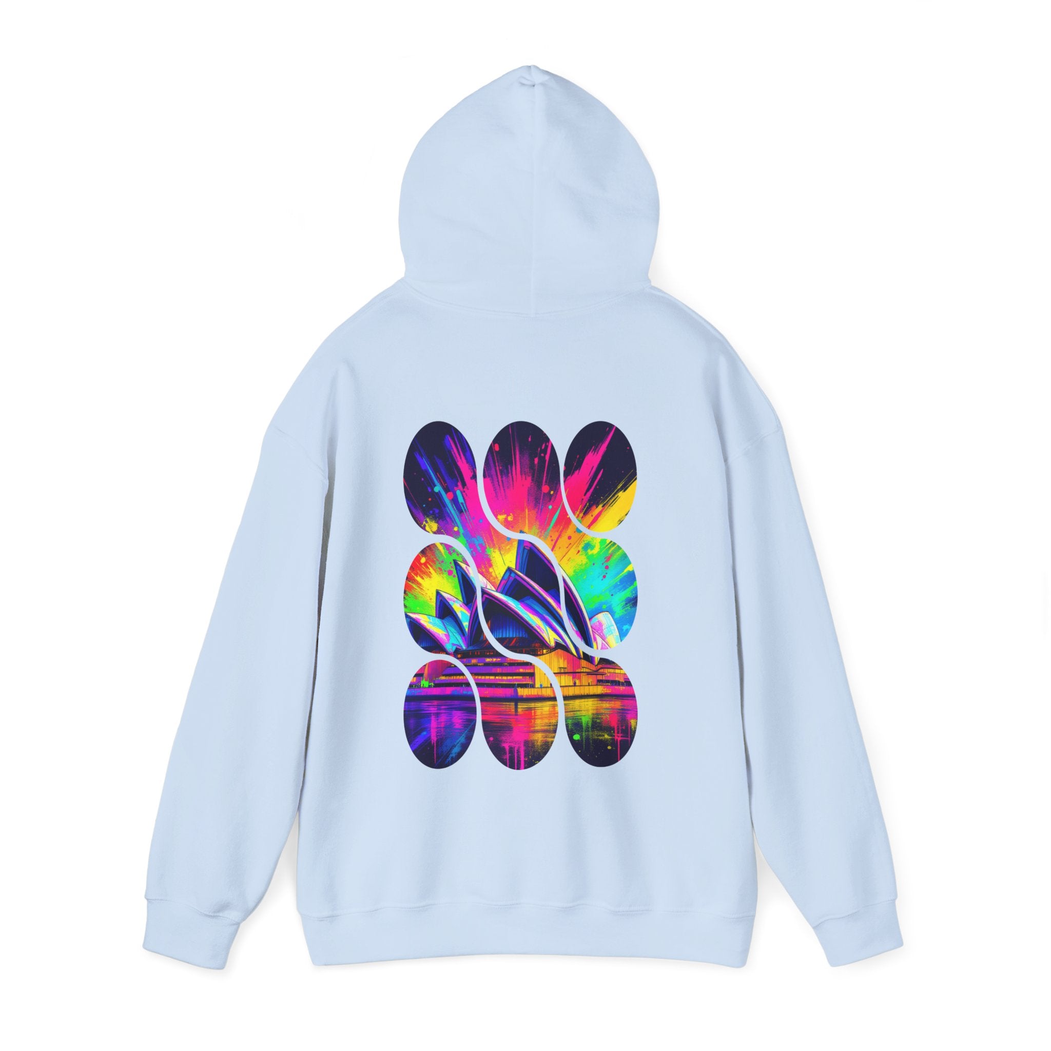 Colorful Abstract Hoodie with Eye-Catching Design, Perfect for Casual Wear, Art Lovers, Gift for Friends, Cozy Layering