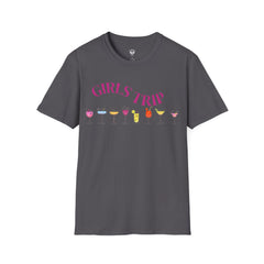 Girls Trip Unisex T-Shirt, Softstyle Tee for Friends, Vacation Apparel, Travel Gear, Girls Night Out, Fun Gifts