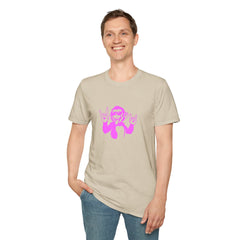 Rockin' Monkey Unisex Softstyle T-Shirt | Fun Graphic Tee | Great Gift for Music Lovers | Perfect for Parties & Casual Wear
