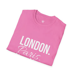 City Life Unisex T-Shirt - London, Paris, New York Deal Graphic Tee, Travel Fashion, Urban Style, Gift for Wanderlust, Streetwear