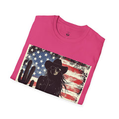 Stylish Western Graphic Tee, Cowboy T-Shirt, Americana Apparel, Unisex Casual Shirt, Summer Wardrobe Essential, Gift For Western Lovers