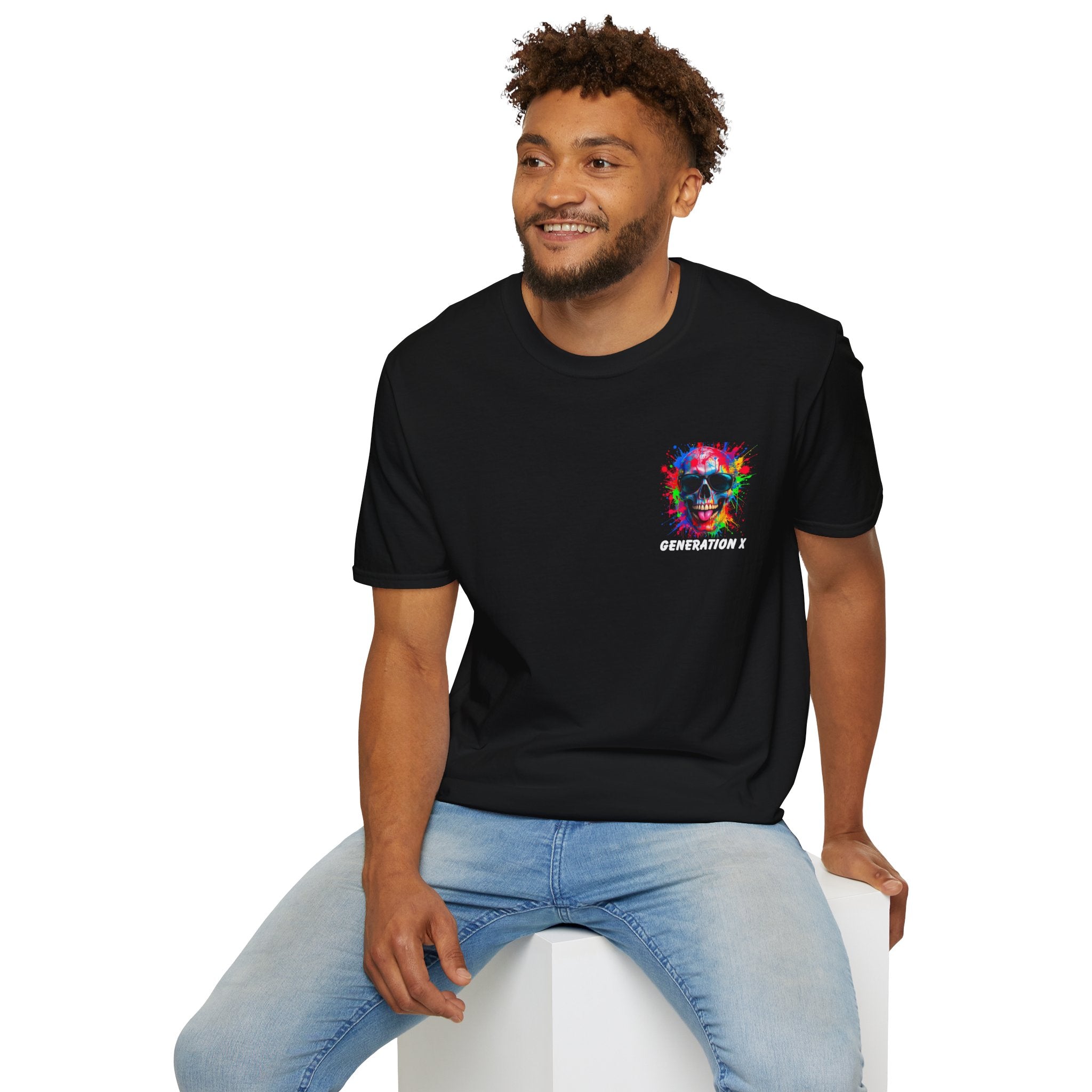 Retro Skull Experience T-Shirt, Vintage Graphic Tee, Made in 1969 Apparel, Fun Gift for Birthdays, Casual Wear, Universal Style