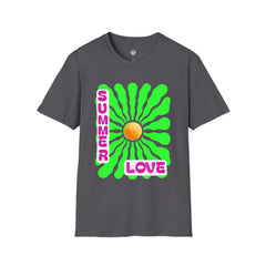 Retro Summer Love T-Shirt | Unisex, Colorful Graphic Tee, Perfect for Festivals, Beach Days, and Summer Celebrations