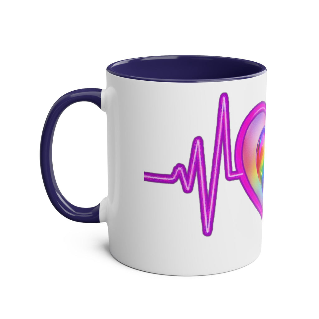 Vibrant Heartbeat Coffee Mug, Rainbow Heart Mug, Colorful Gift for LGBTQ+ Pride, Cute Coffee Cup for Heartfelt Moments, Artistic Mug [...]