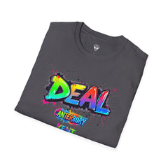 Colorful Graffiti Unisex T-Shirt, Trendy Streetwear Tee, Fun Casual Wear, Gift for Art Lovers, Summer Outfit