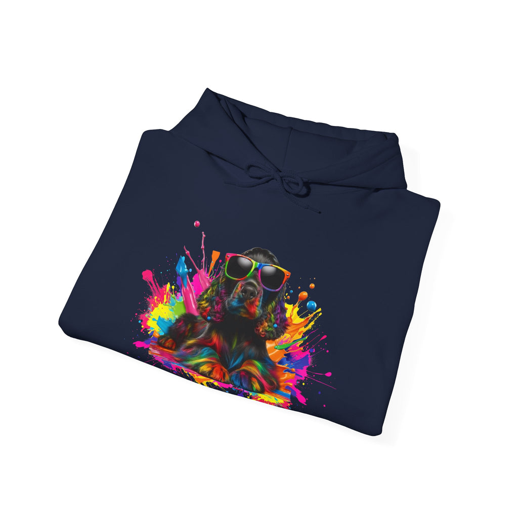 Colorful Artistic Sweatshirt, Unisex Hoodie, Vibrant Design Hoodie, Cozy Pullover, Perfect Gift for Art Lovers