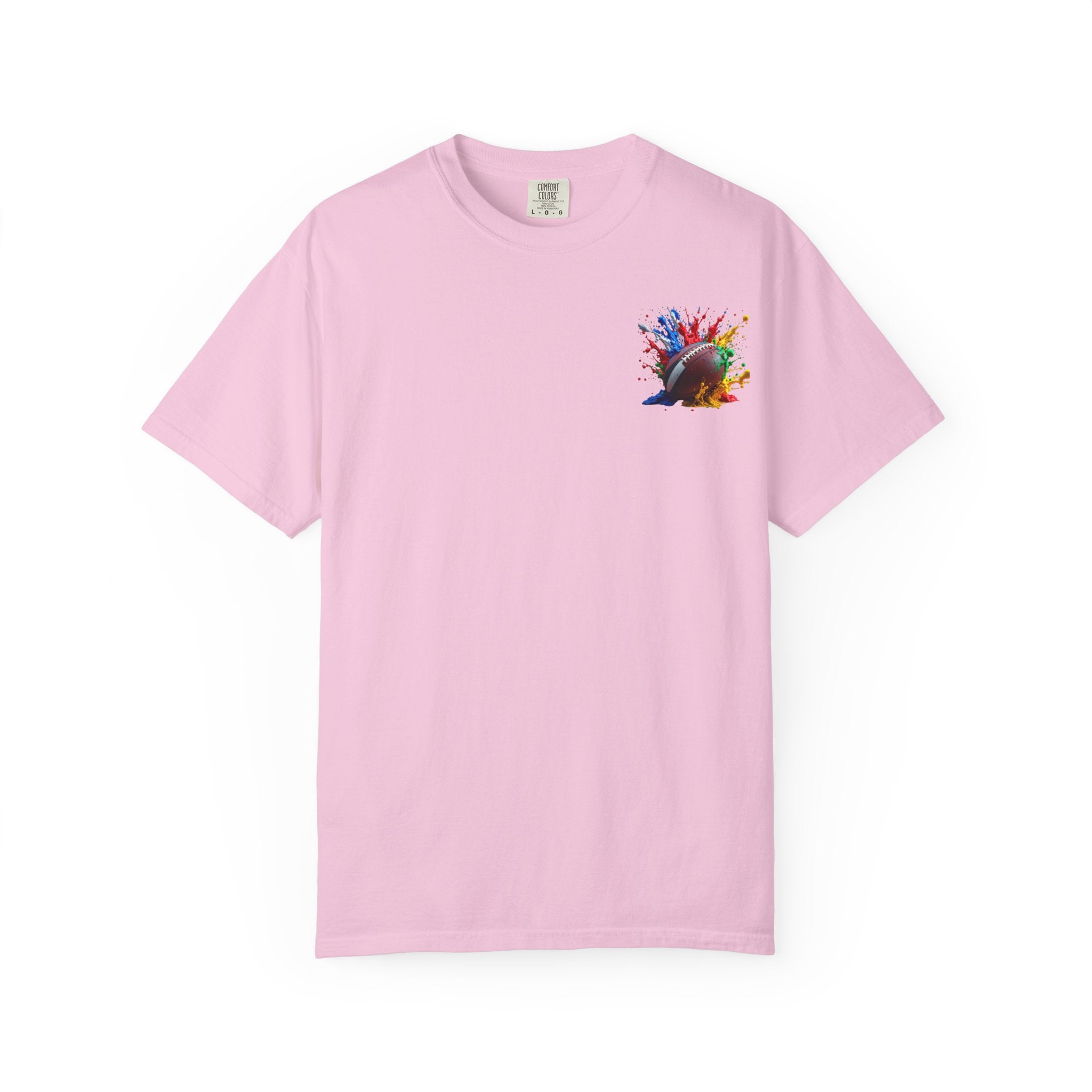 Rugby Ball Graphic T-Shirt, Unisex Vintage Tee, Perfect for Festivals, Beach Days, and Casual Wear, Gift for Sun Lovers