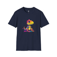 Cute Dinosaur T-Shirt, Fun Graphic Tee, Kids Birthday Gift, Dino Lover Apparel, Unisex Casual Wear