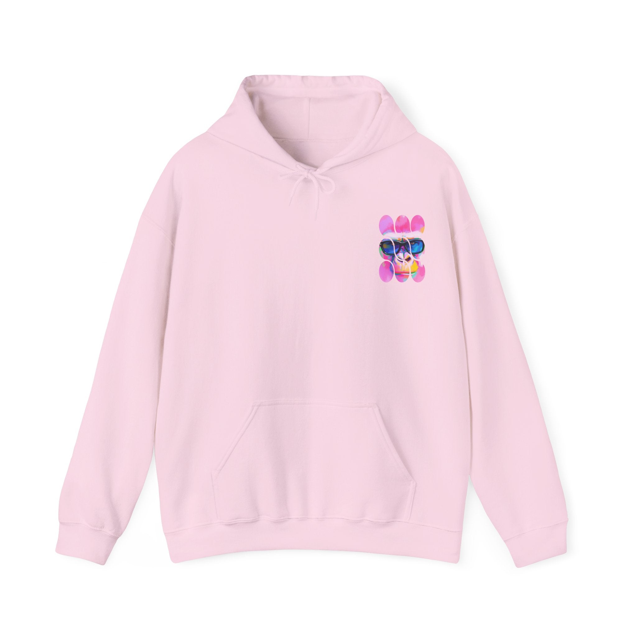 Vibrant Graphic Hoodie, Cool Streetwear Sweatshirt, Trendy Unisex Apparel, Fun Gift for Art Lovers, Casual Everyday Wear