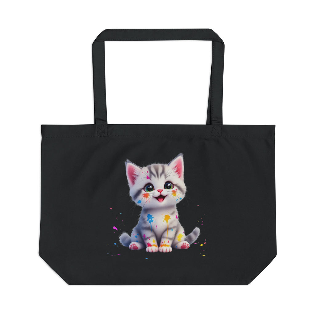 Cute Cat Eco Tote Bag - Perfect for Everyday Use, Gifts, and Cat Lovers