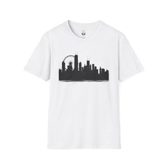 Skyline Unisex T-Shirt | City Lover Tee, Urban Art Shirt, Gift for Travelers, Vibrant Summer Apparel, Graphic T-Shirt