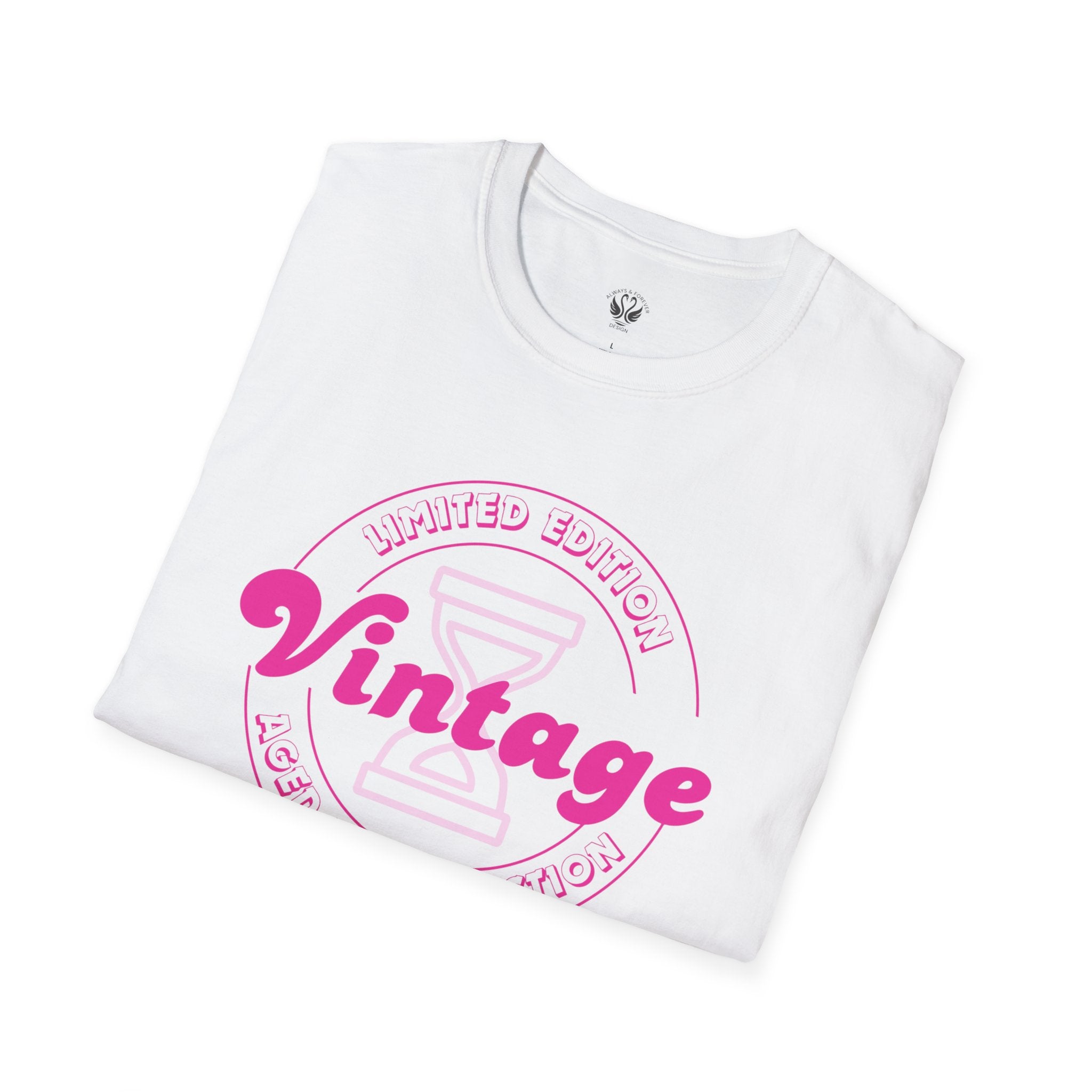 Vintage Inspired Unisex Softstyle T-Shirt - Perfect for Retro Lovers, Casual Outings, Birthdays, Anniversaries, Gift Ideas