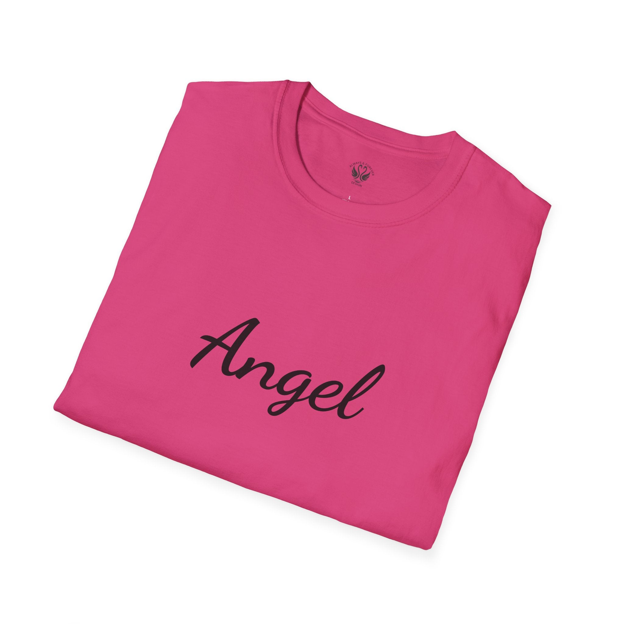 Angel Wings Unisex T-Shirt, Softstyle Tee, Cute Gift, Casual Wear, Inspirational Shirt, Everyday Comfort