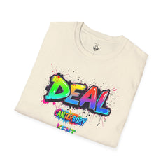 Colorful Graffiti Unisex T-Shirt, Trendy Streetwear Tee, Fun Casual Wear, Gift for Art Lovers, Summer Outfit