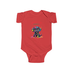 Messy Puppy University Infant Bodysuit - Cute & Playful Baby Apparel