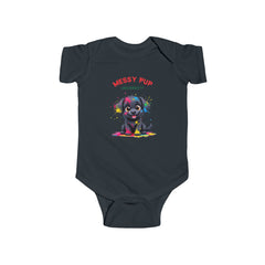 Messy Puppy University Infant Bodysuit - Cute & Playful Baby Apparel