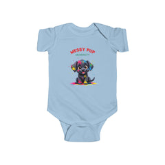 Messy Puppy University Infant Bodysuit - Cute & Playful Baby Apparel