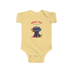 Messy Puppy University Infant Bodysuit - Cute & Playful Baby Apparel