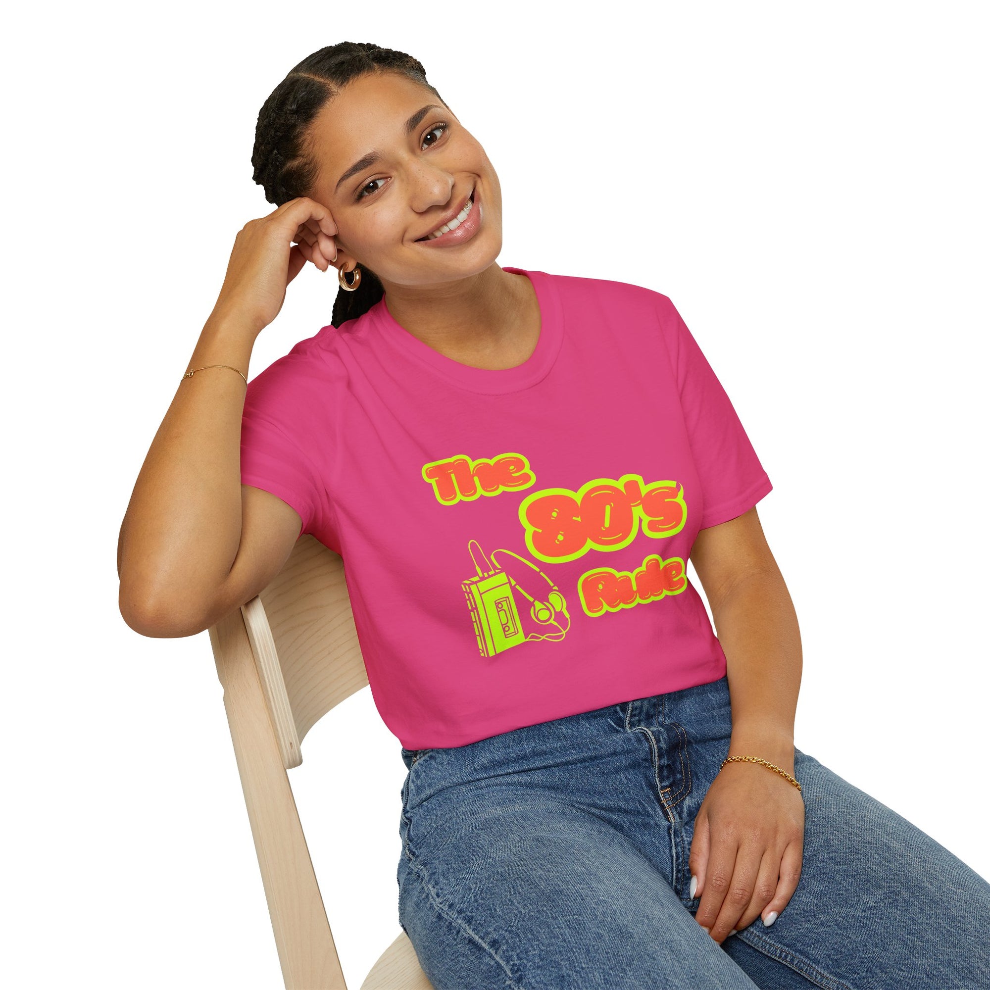 Retro 80's Rule Unisex T-Shirt, Vintage Tee, 80s Inspired Apparel, Casual Wear, Gift for Retro Lovers