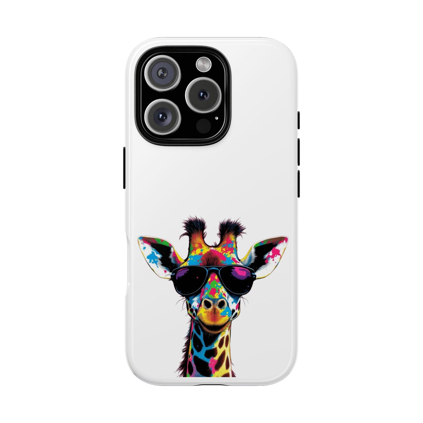 Colorful Giraffe Phone Case - Tough Cases for Animal Lovers